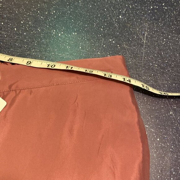 ATHLETA Calm Cool Pant Rose Pink Wide Leg Elastic Waist Pocket Med NWT MSRP $99 - Picture 9 of 12